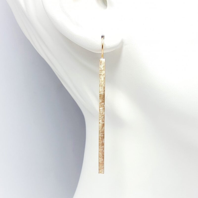 Boucles d 'oreilles en or rouge 18kt.