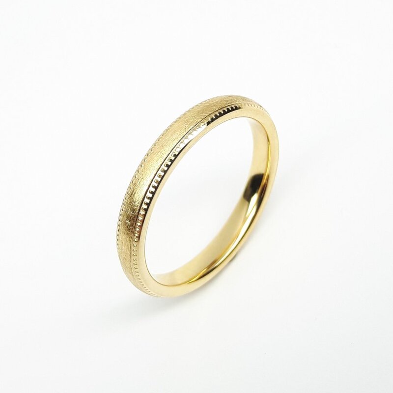 Bague en or jaune 18kt.