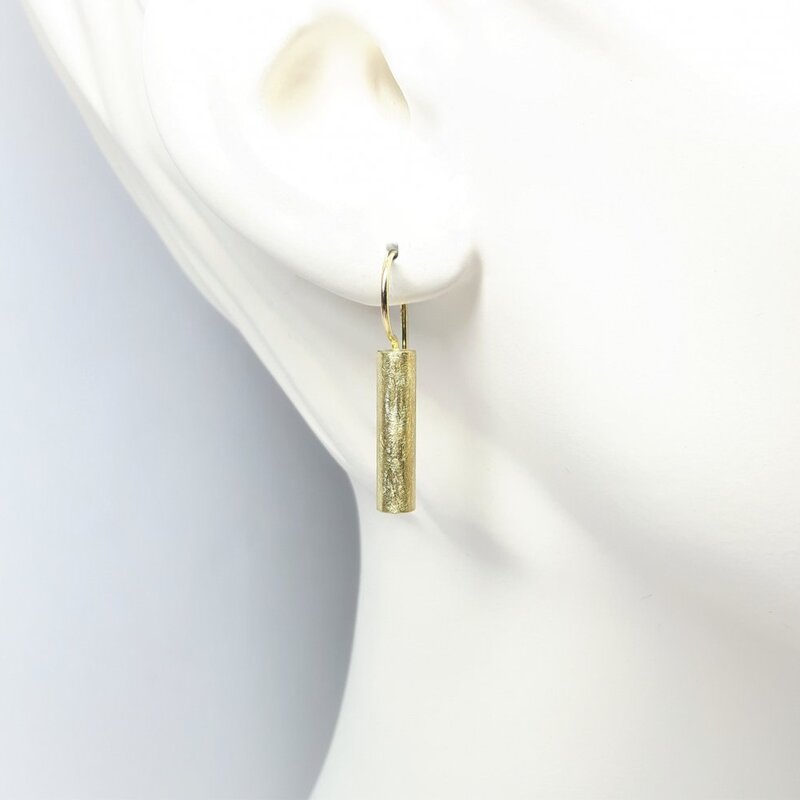 Boucles d'oreilles en or jaune 18kt.