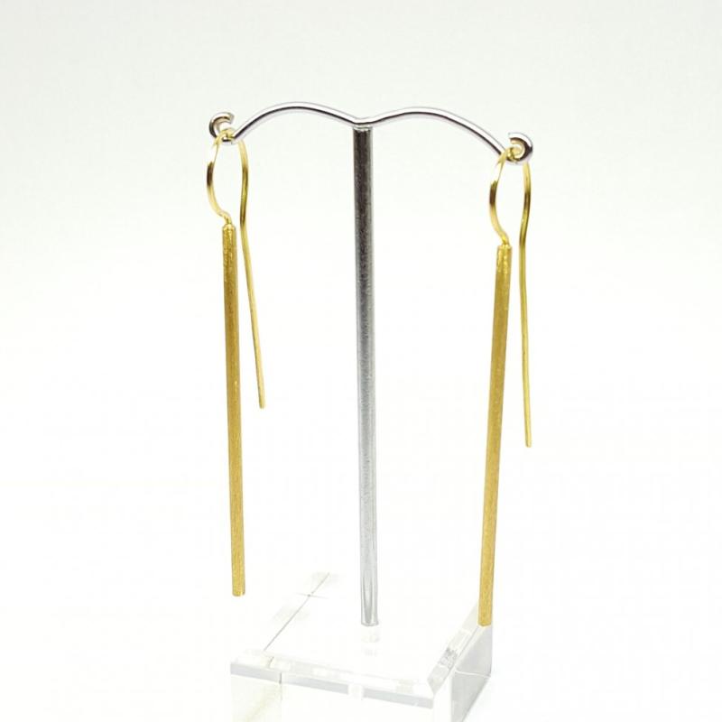 Boucles d 'oreilles en or jaune 18kt.