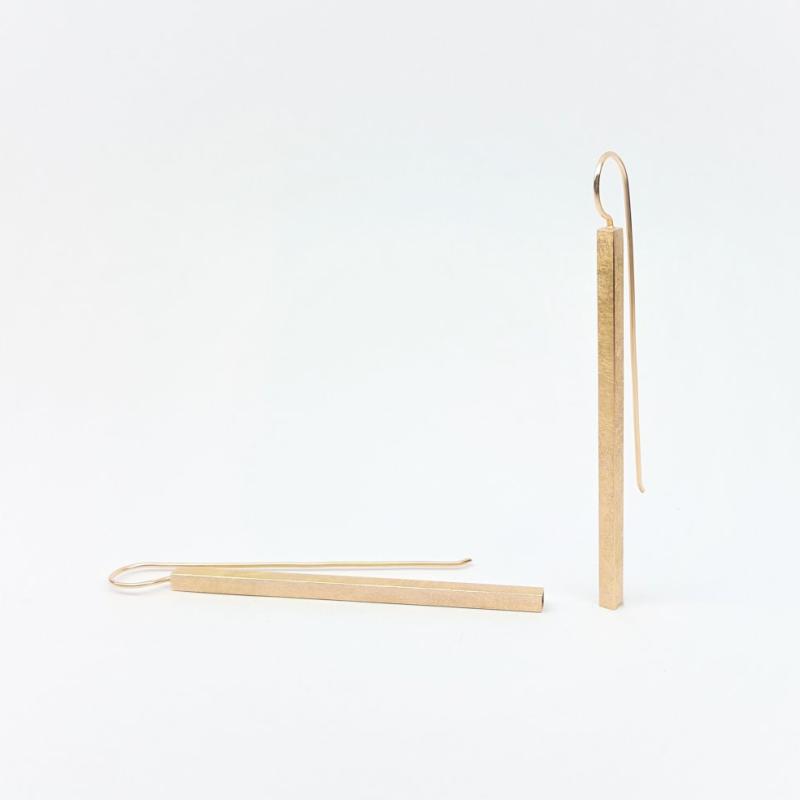 Boucles d 'oreilles en or rouge 18kt.