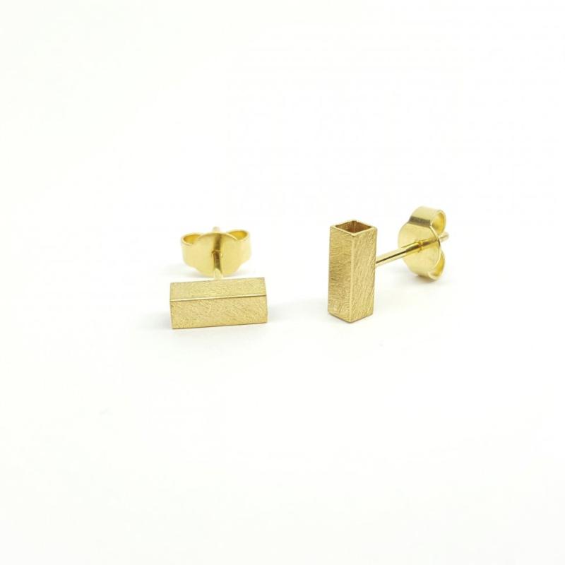 Boucles d'oreilles en or jaune 18kt.