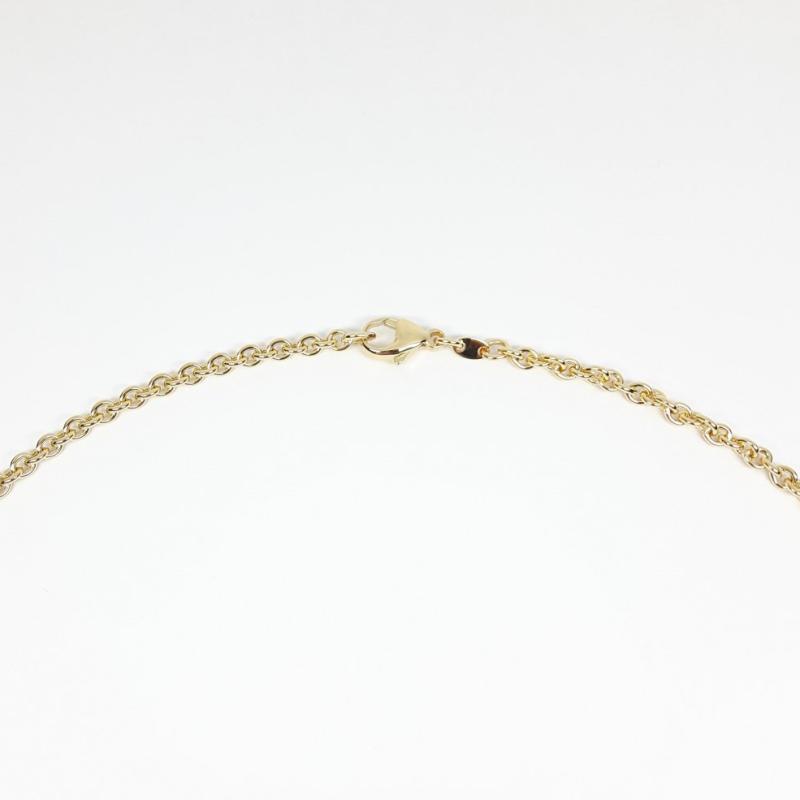 Collier forçat en or jaune 18kt massif, 45cm Ø3mm 0180.