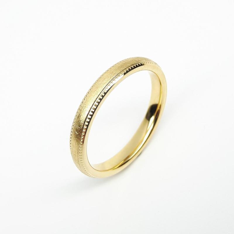 Bague en or jaune 18kt.