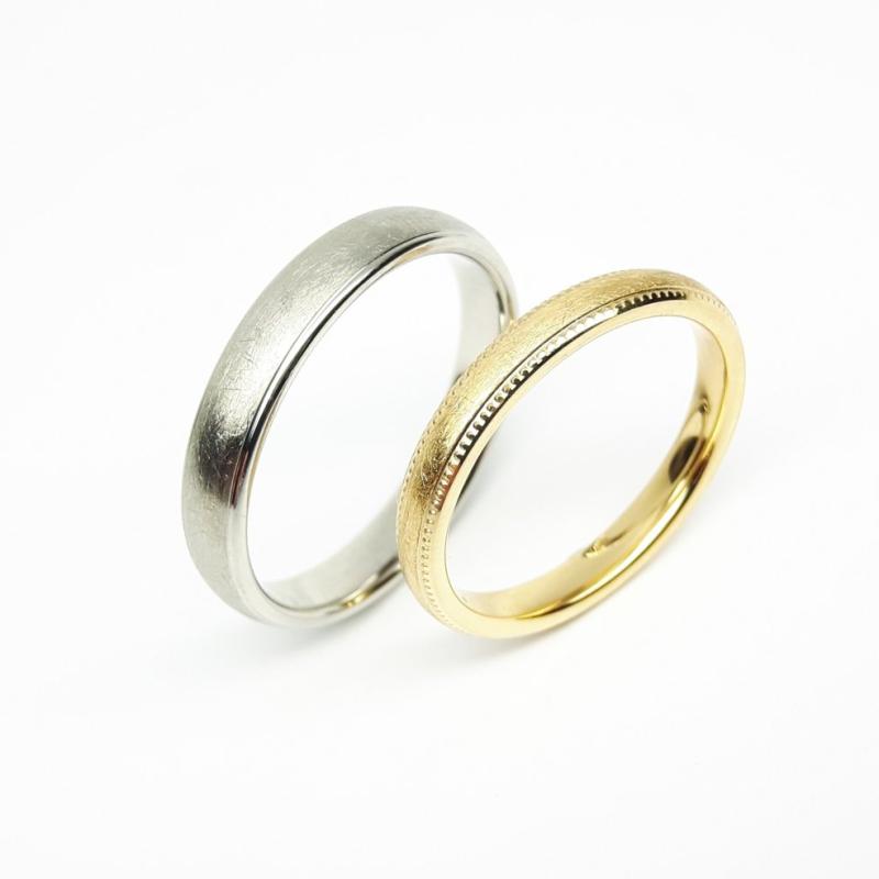 Bague en or jaune 18kt.