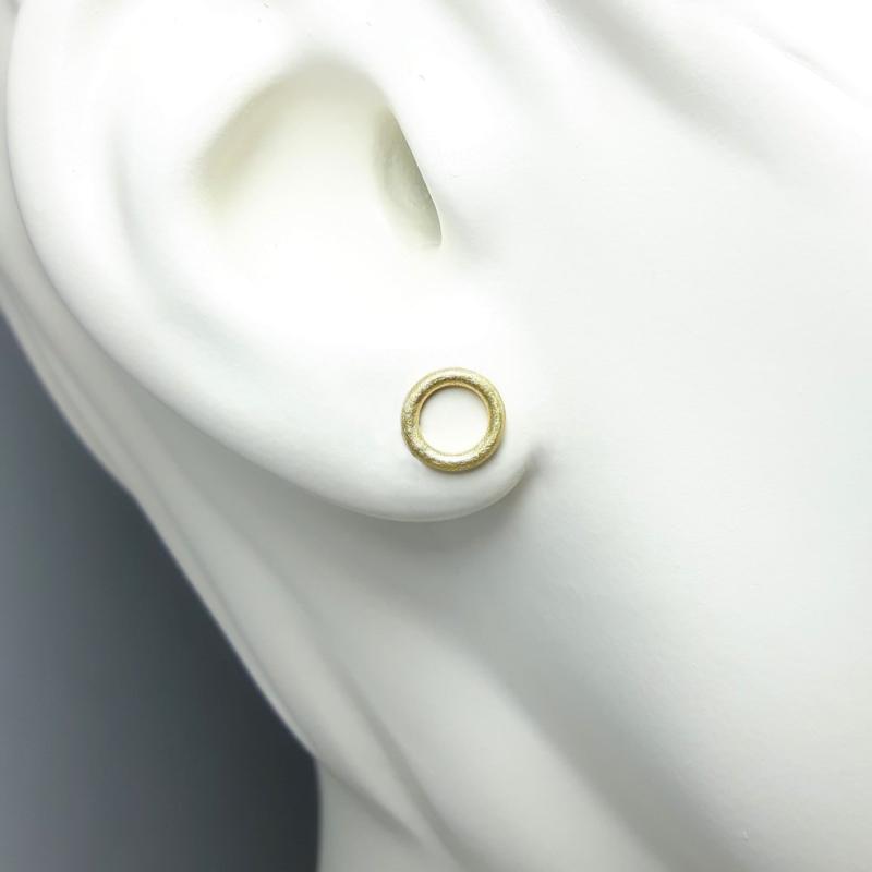 Boucles d'oreilles en or jaune 18kt