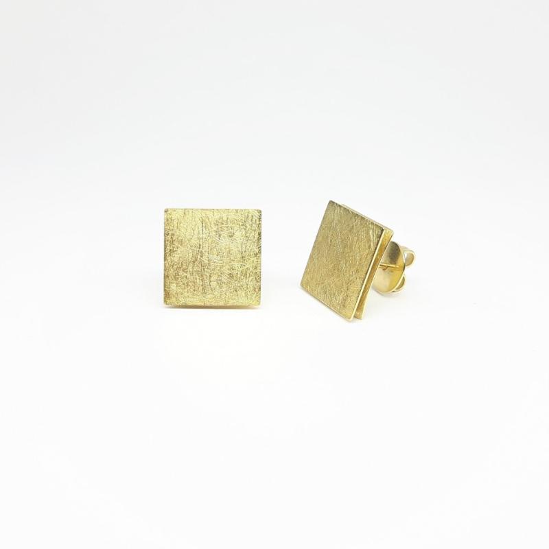 Boucles d'oreilles en or jaune 18kt. 