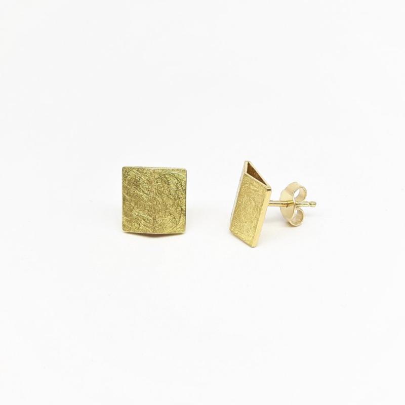 Boucles d'oreilles en or jaune 18kt