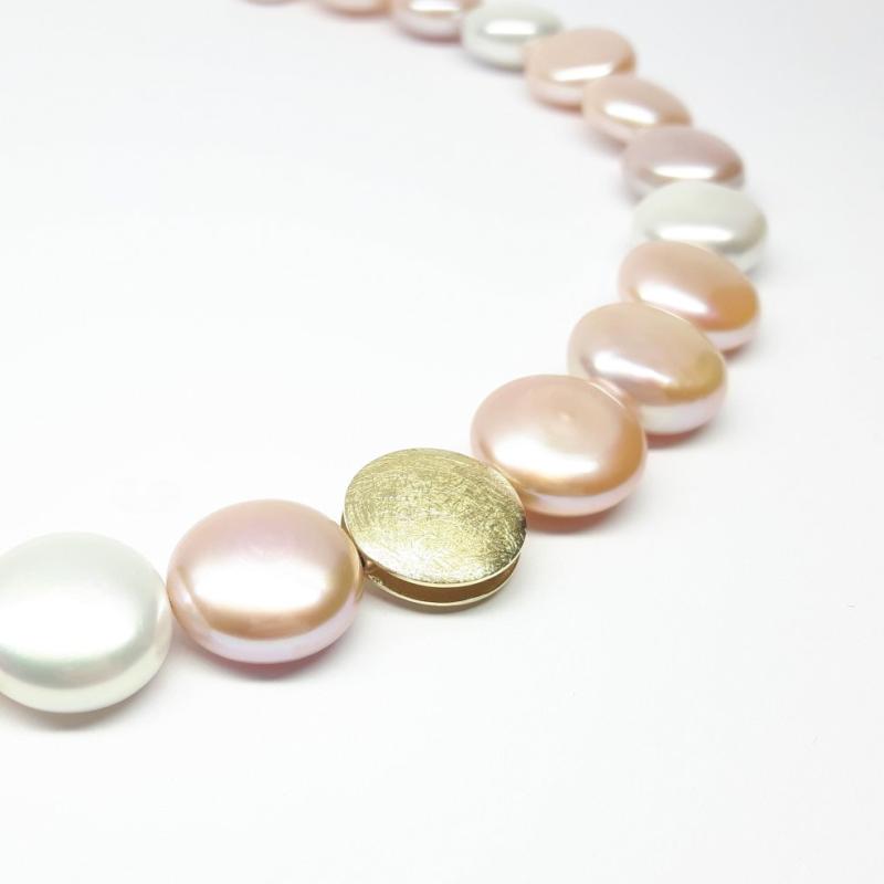 Collier en perles de culture d'eau douce